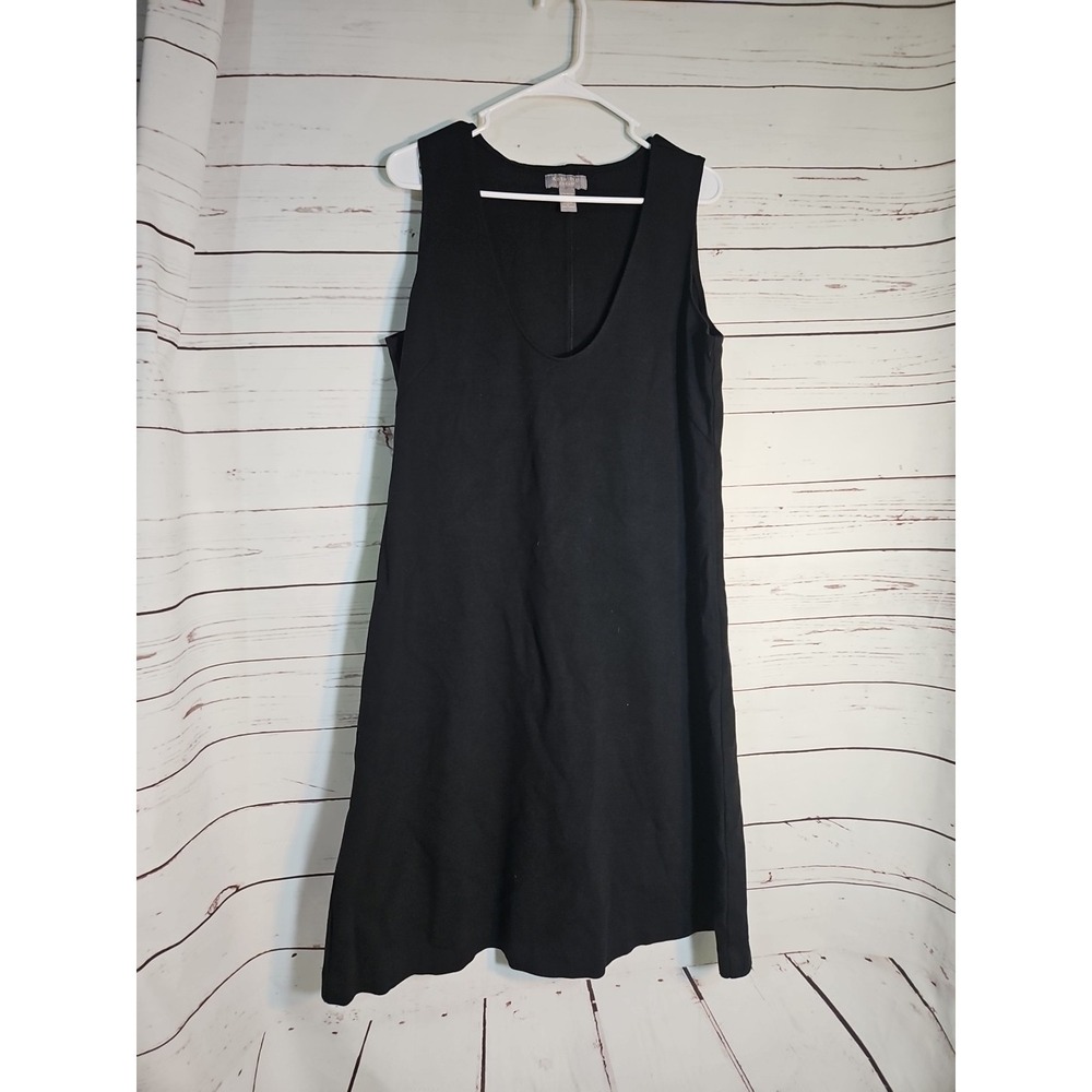 Kate Hill‎ Sleeveless Black Midi Casual Shift Dress Large